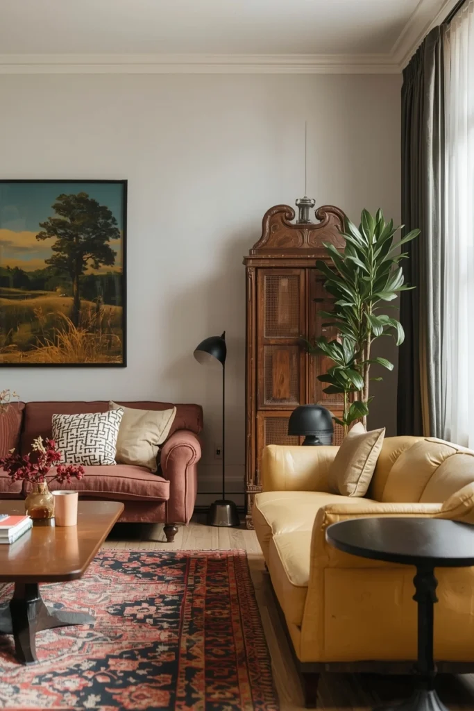 Vintage and Modern Mixing