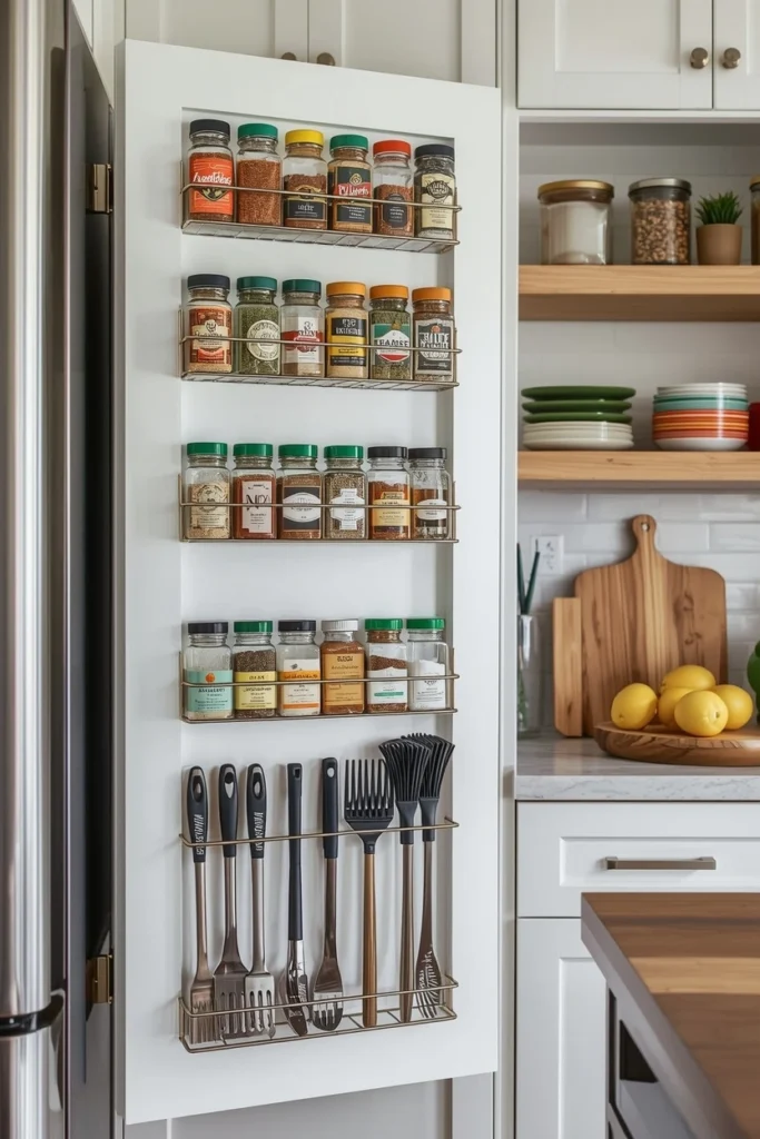 Inside-Door Cabinet Storage