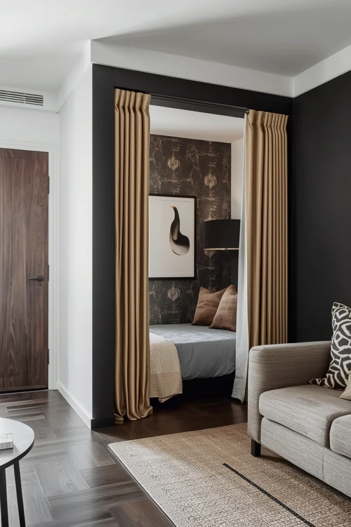 Layout with a Defined Sleeping Nook