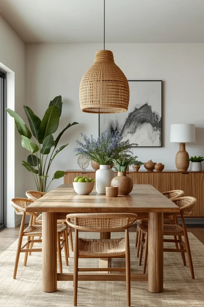 Natural Materials in Lighting Design