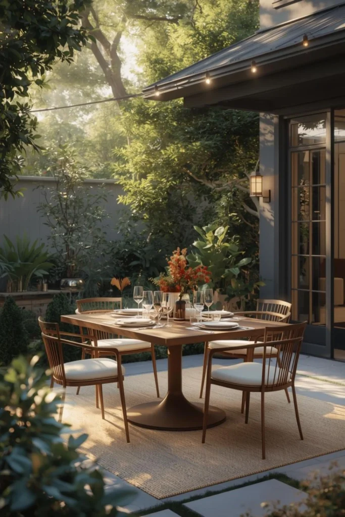 Outdoor Dining Spaces with Style