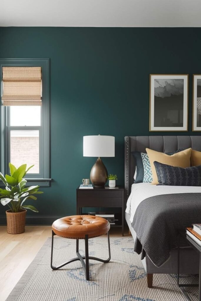 Accent Walls with Bold Paint