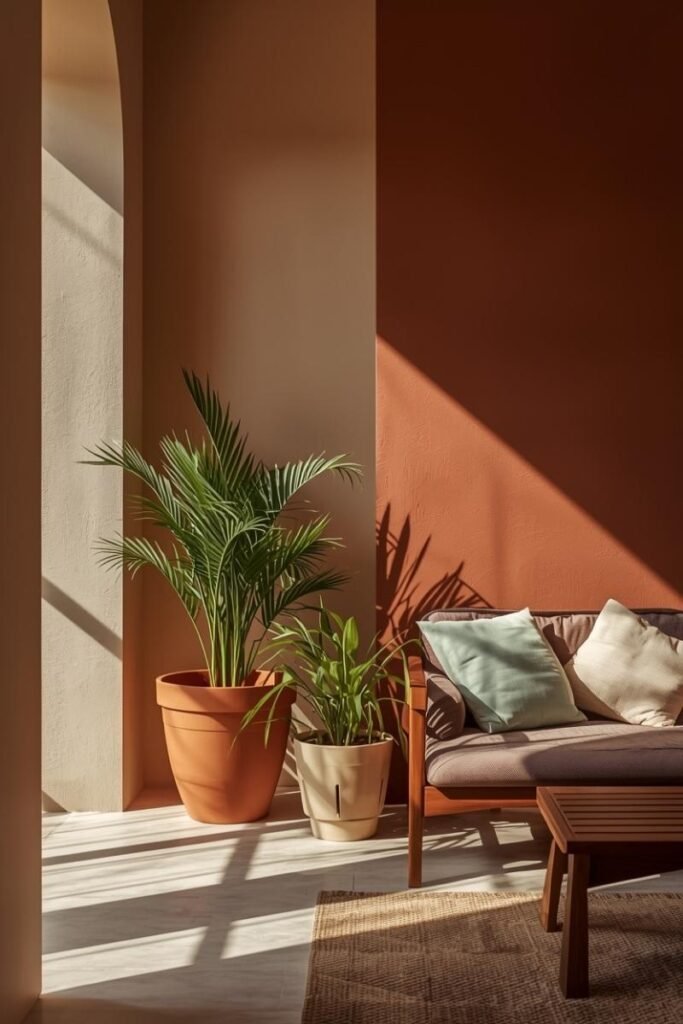 Blend Earthy Tones for Integration