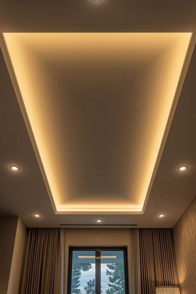 Ceiling-Focused Lighting Designs