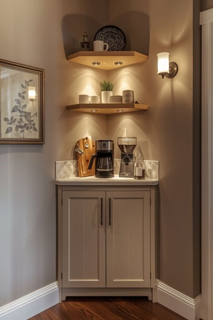 Corner Coffee Bar Station