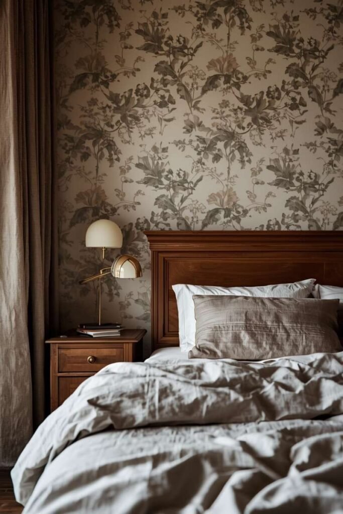 Feature Vintage Floral Patterns in Neutrals