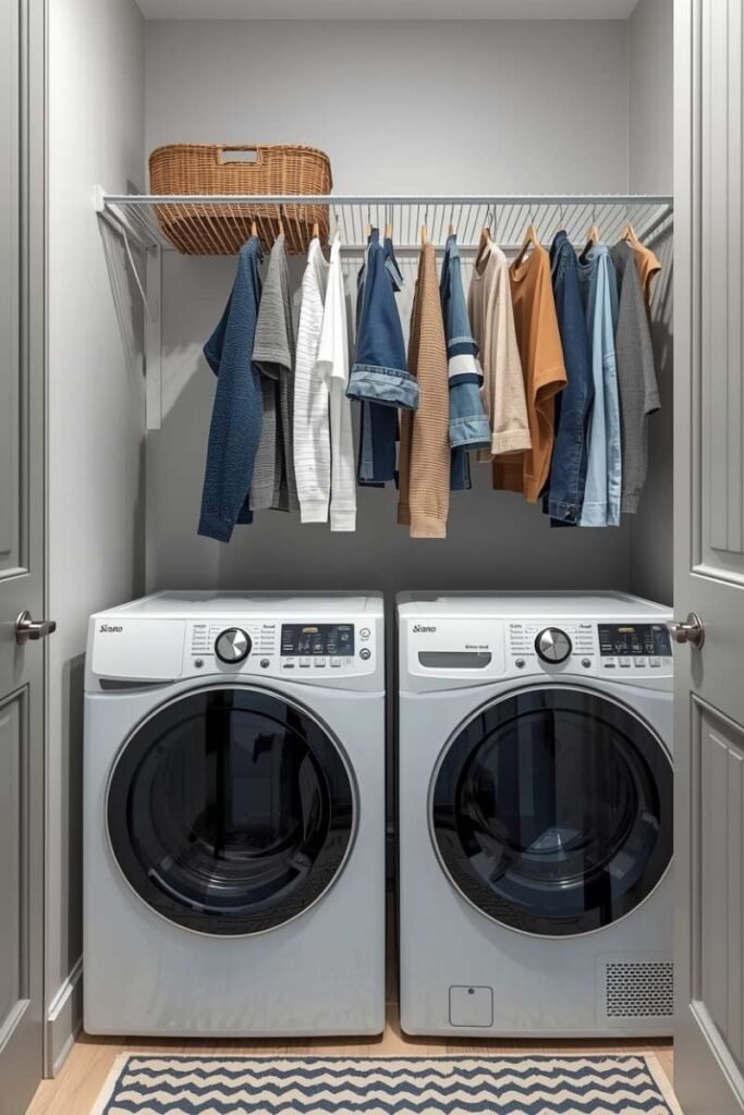 Fold-Down Hanging Drying Racks