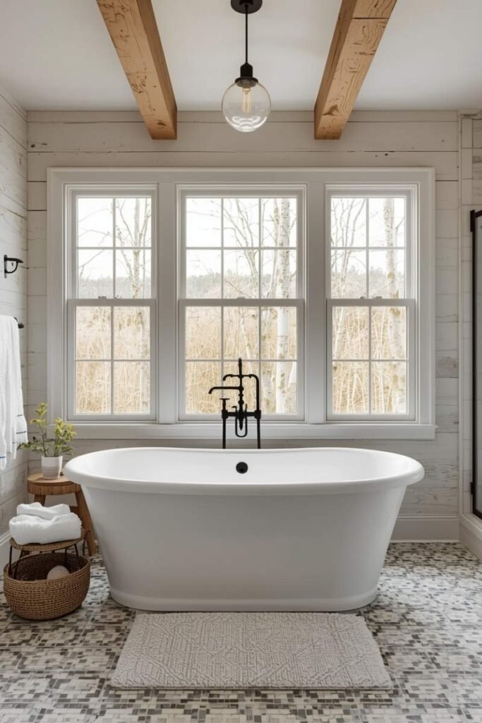 Freestanding Tubs with Farmhouse Character