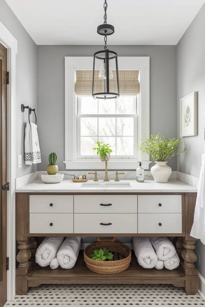 Greenery and Natural Decor Elements