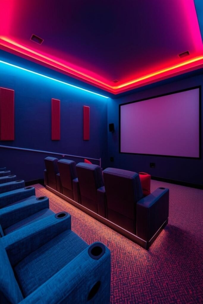 Kids-Friendly Small Theater Layout
