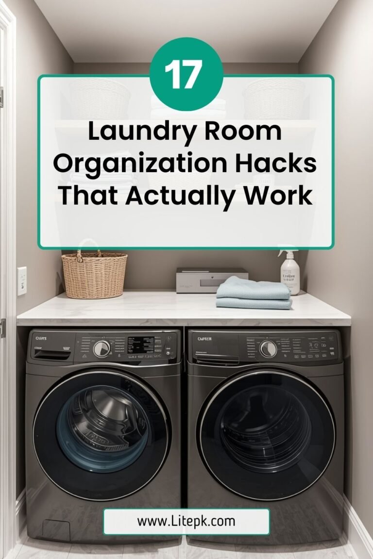 17 Laundry Room Organization Hacks That Actually Work