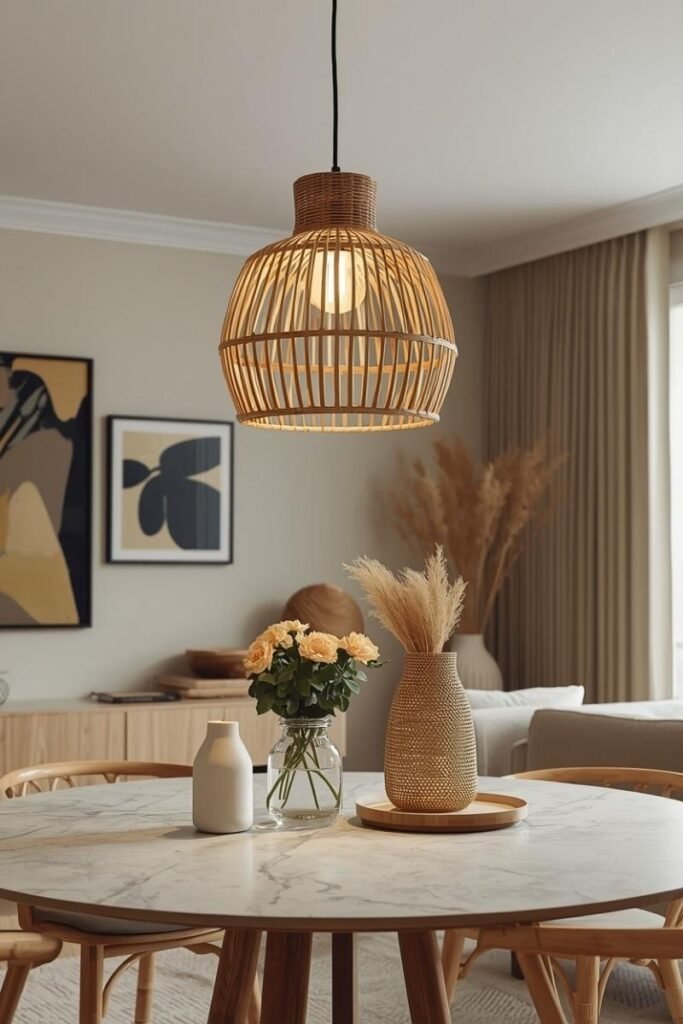 Natural Materials in Lighting Design