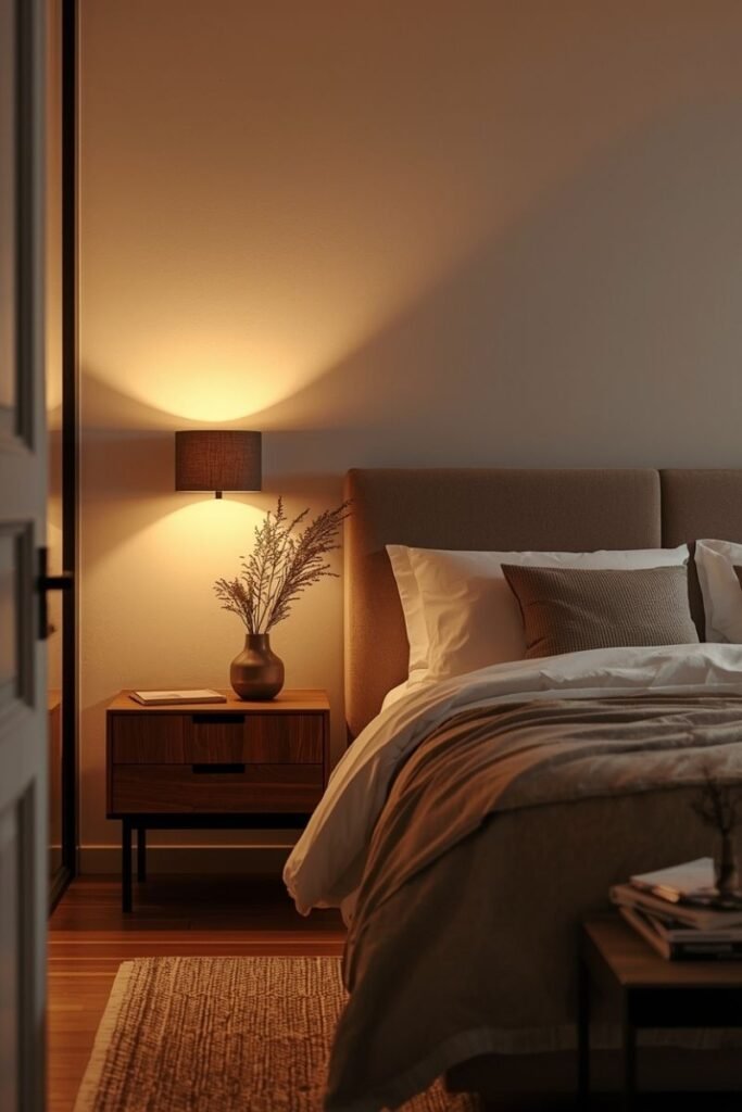 Soft Ambient Bedroom Lighting