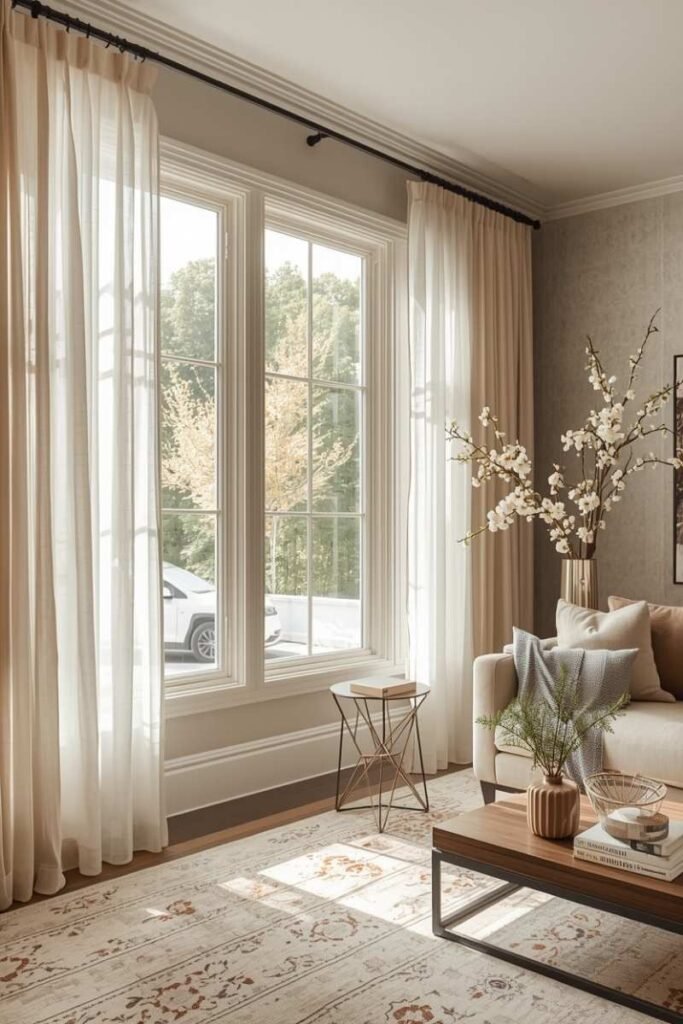 Update Curtains and Window Treatments Seasonally