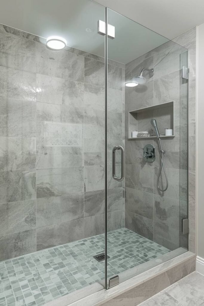 Walk-In Showers with Frameless Glass