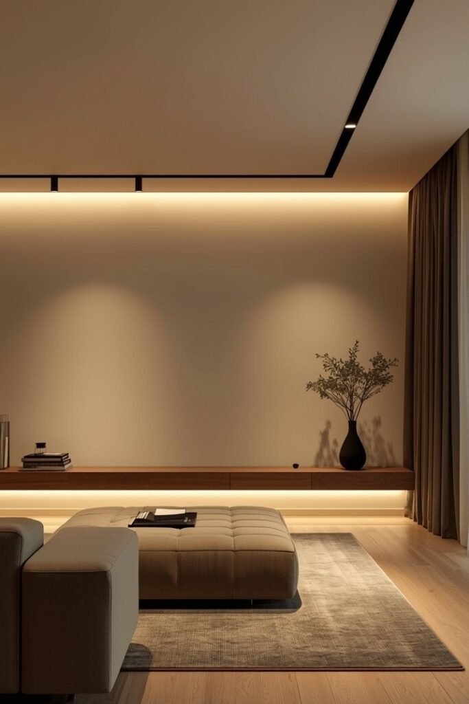 Warm Minimalist Lighting