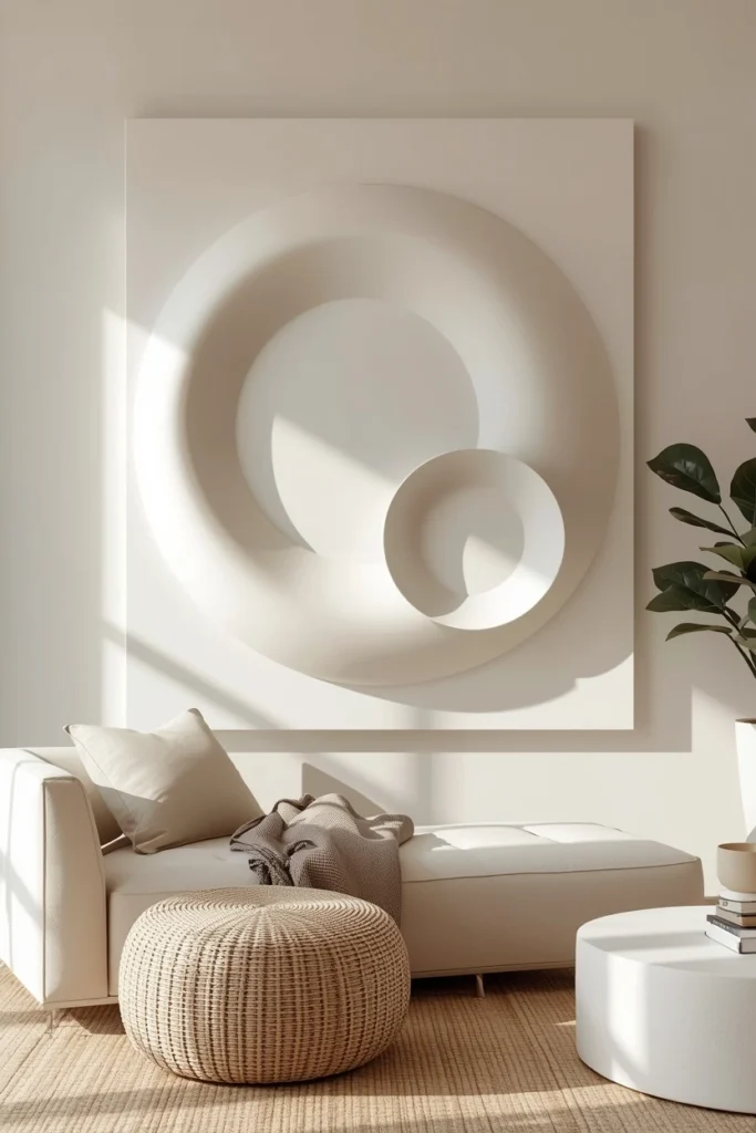 DIY Sculptural Wall Art