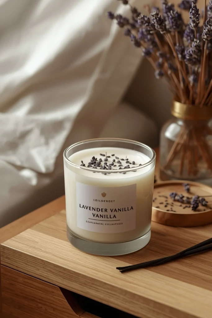 Lavender Vanilla Relaxation Candle