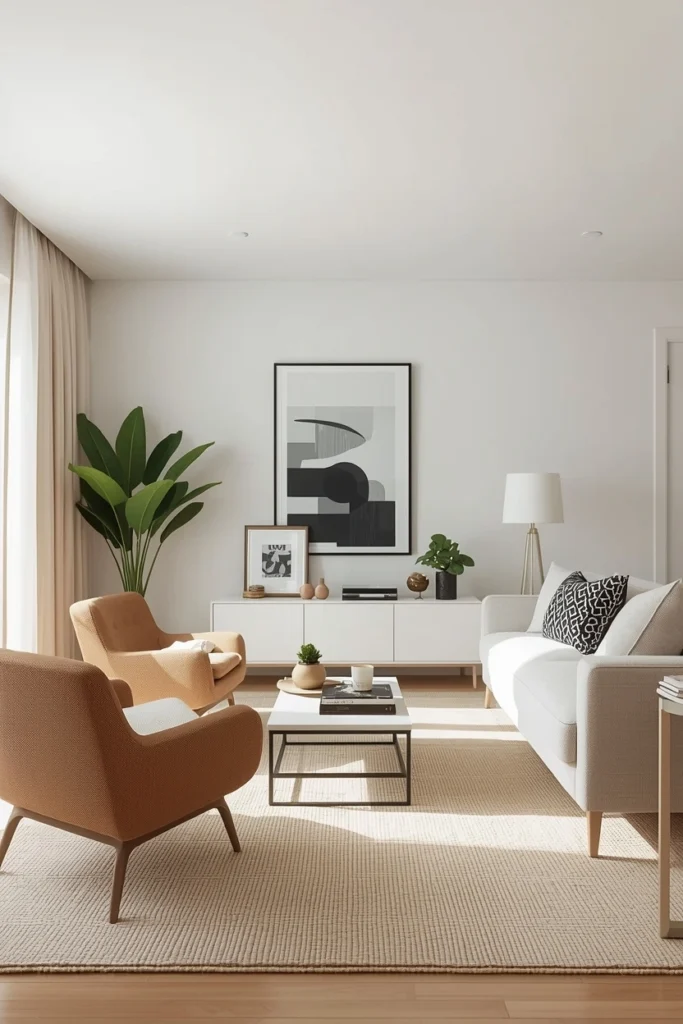 Pushing All Furniture Against the Walls