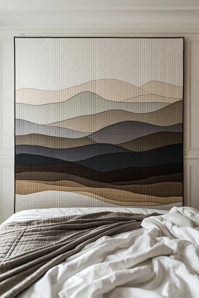 Abstract Landscape Quilt