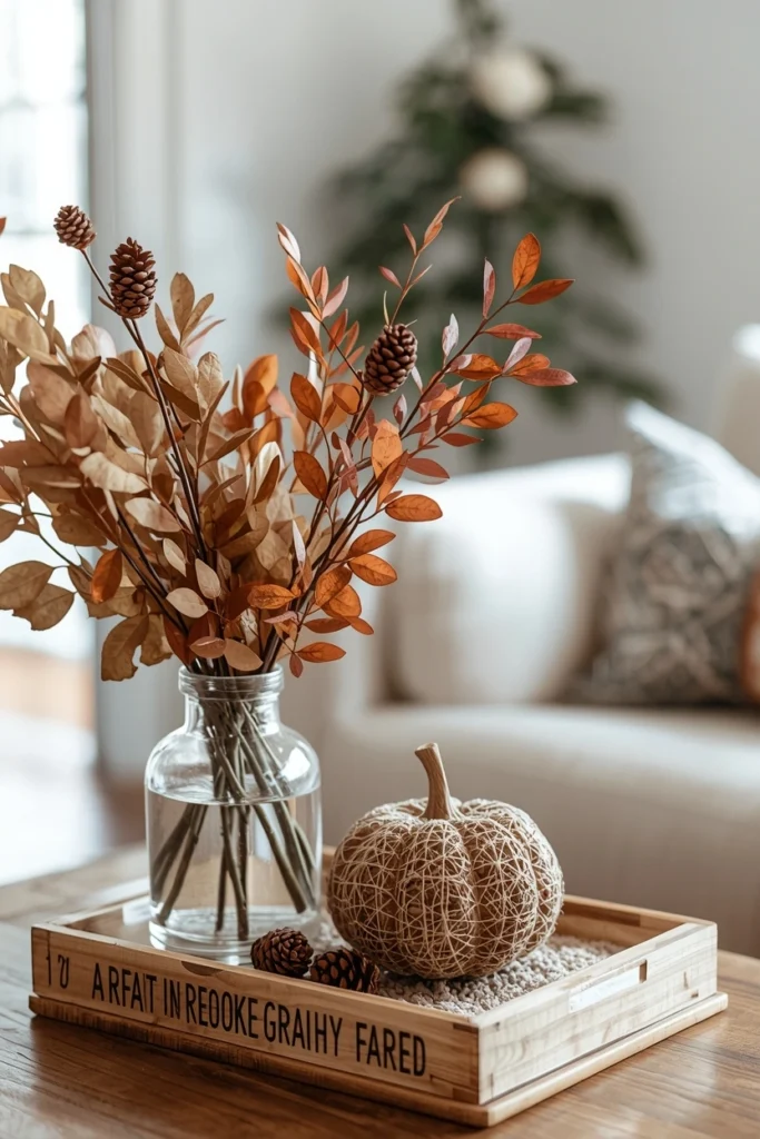Add Natural Fall Elements Indoors