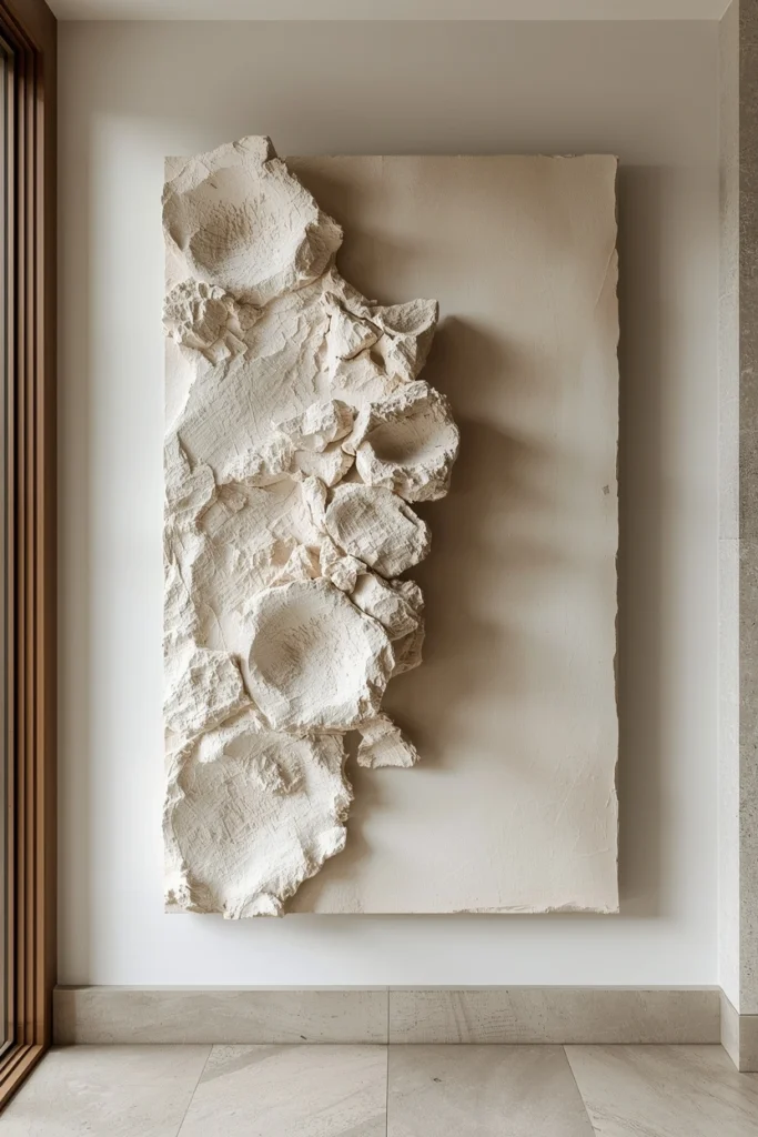 Asymmetrical Sculptural Panel