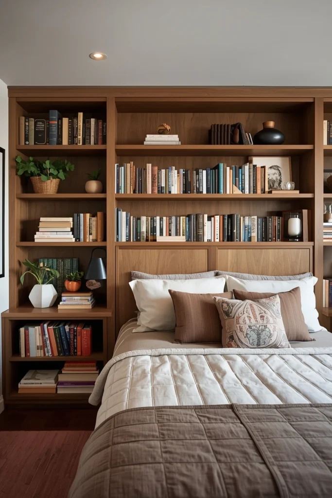 Bookshelf Headboard
