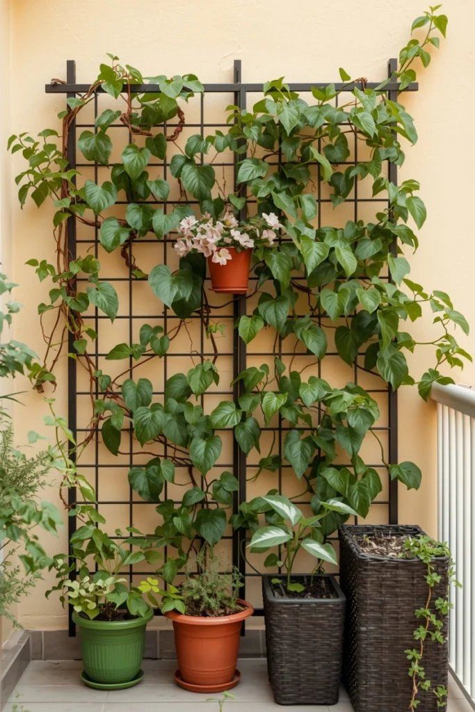Climbing Plant Trellis Wall