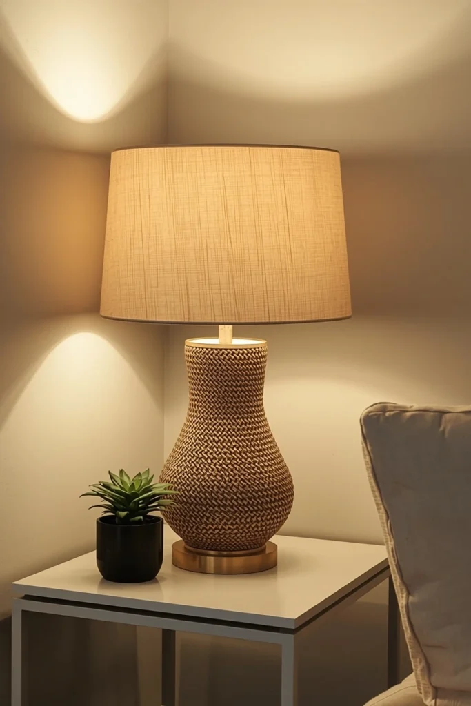 DIY Accent Lighting with Lamps and Shades