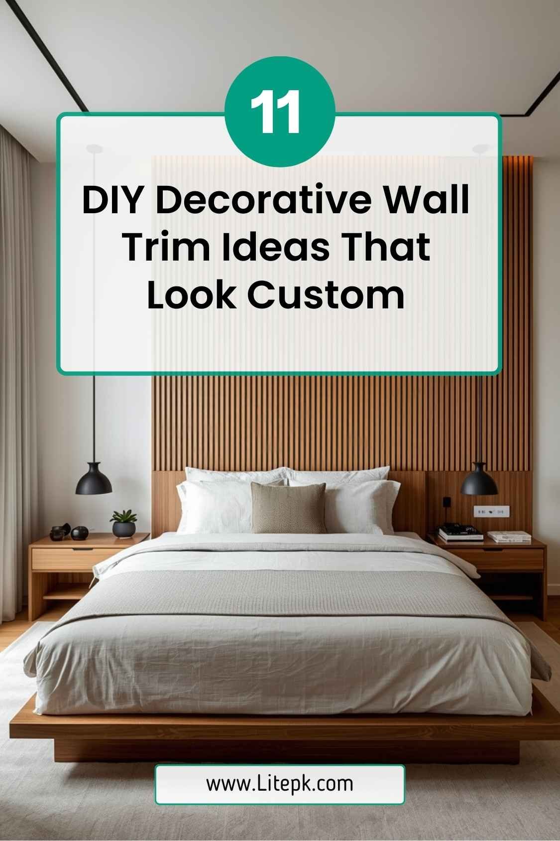 11 DIY Decorative Wall Trim Ideas That Look Custom