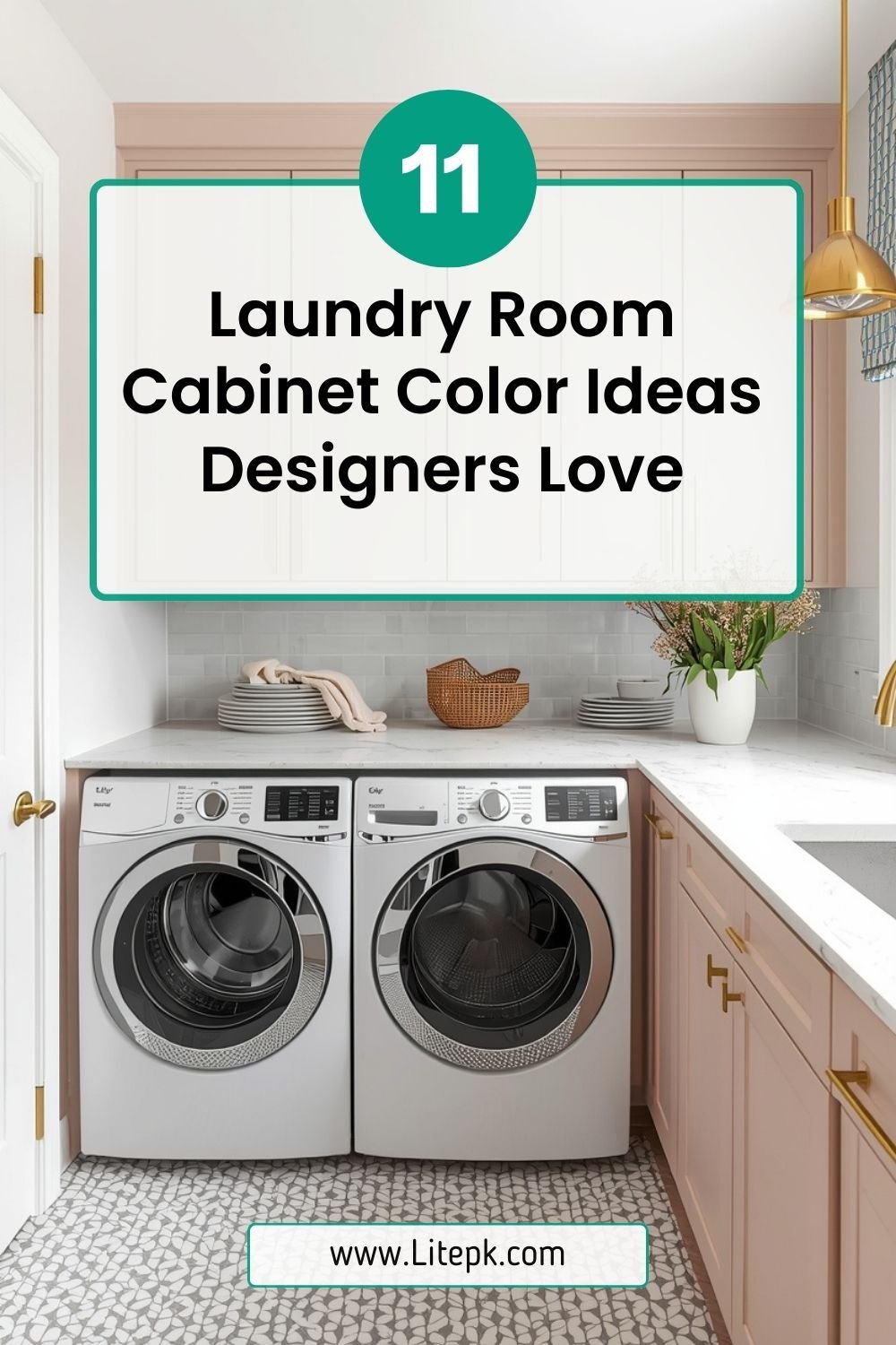 11 Laundry Room Cabinet Color Ideas Designers Love