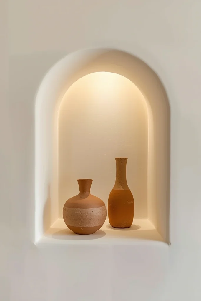 Curved Organic Niche