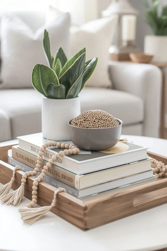 Decorative Wooden Bead Garlands