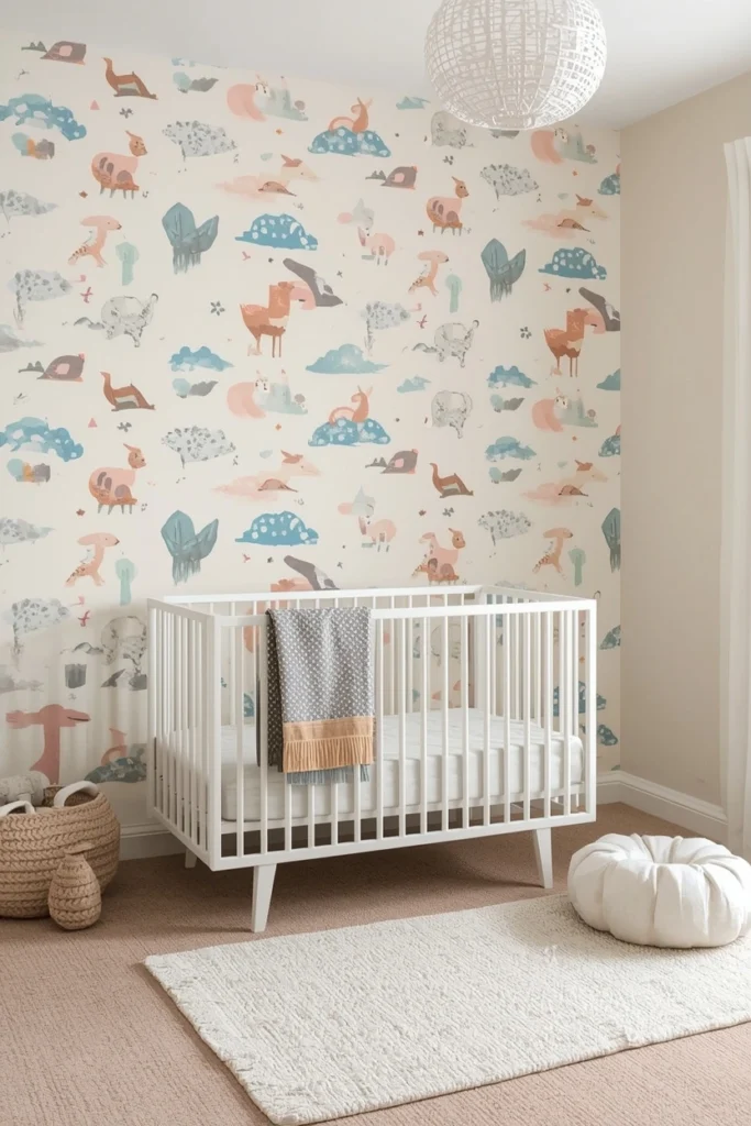 Design a Playful Nursery Feature Wall