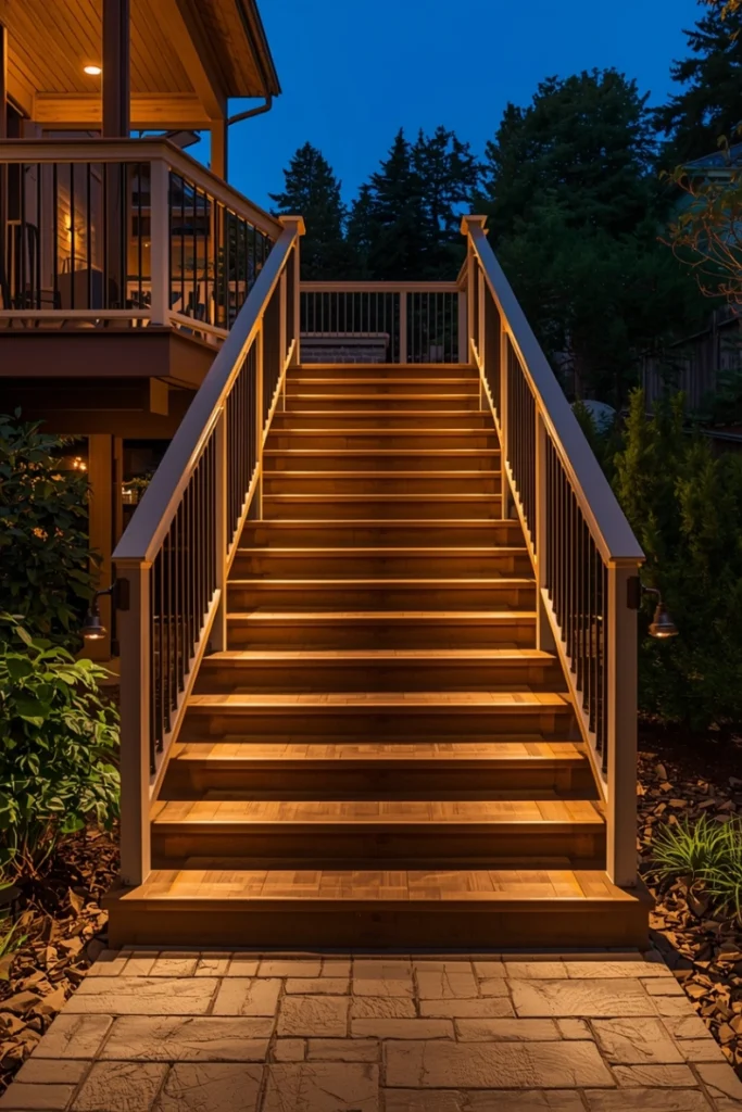 Integrated Deck and Stair Lighting Design