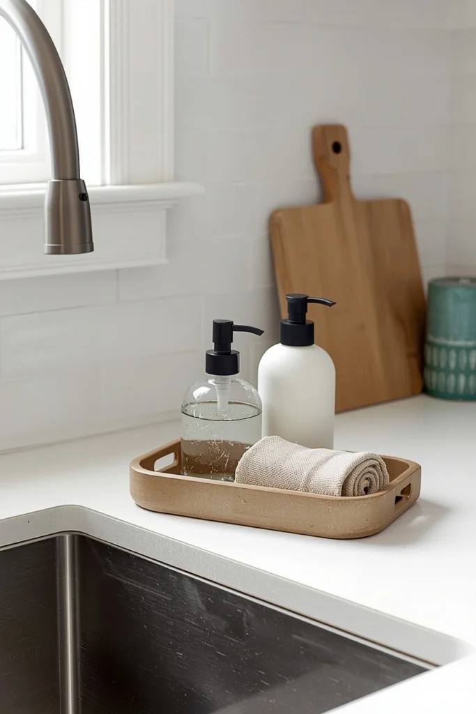 Keep a Clean Soap Station