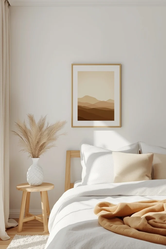 Minimal Artwork with Warm Undertones