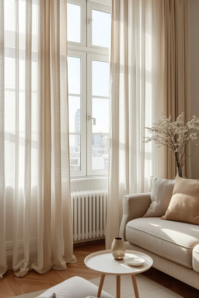 Soft Curtains for Light Diffusion