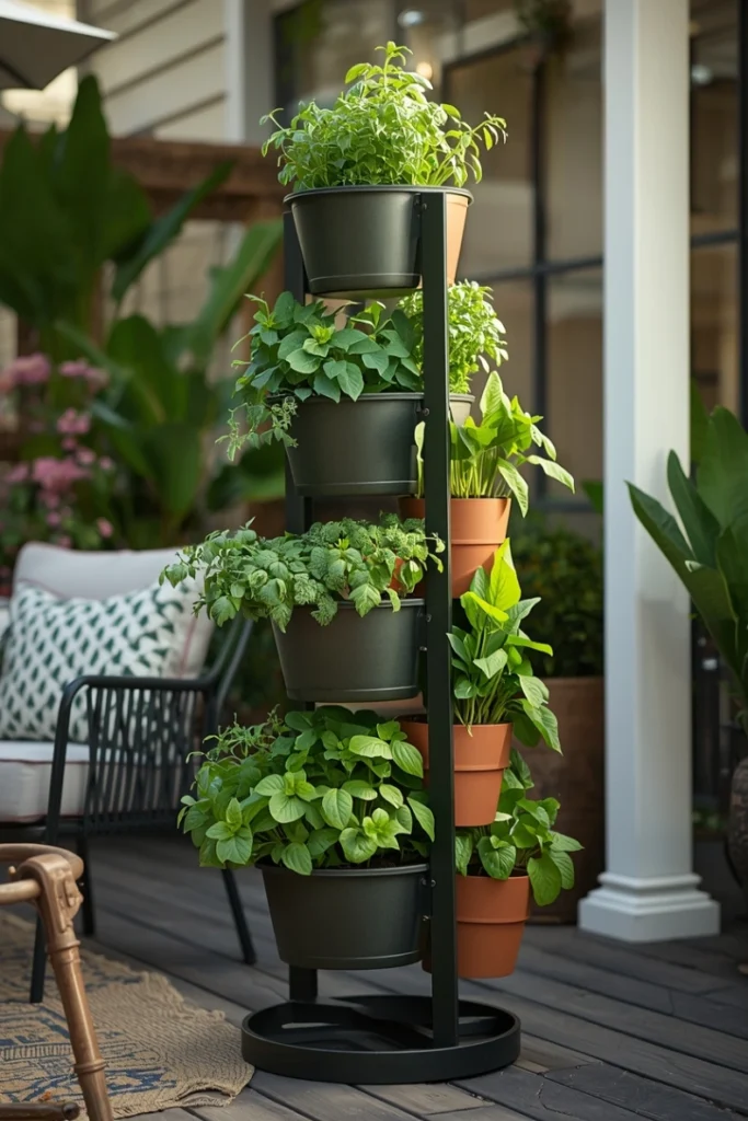 Stackable Planter Towers