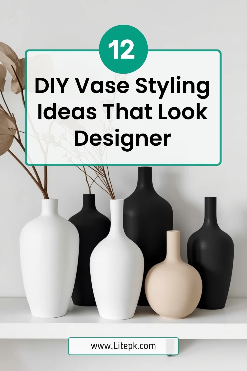 12 DIY Vase Styling Ideas That Look Designer