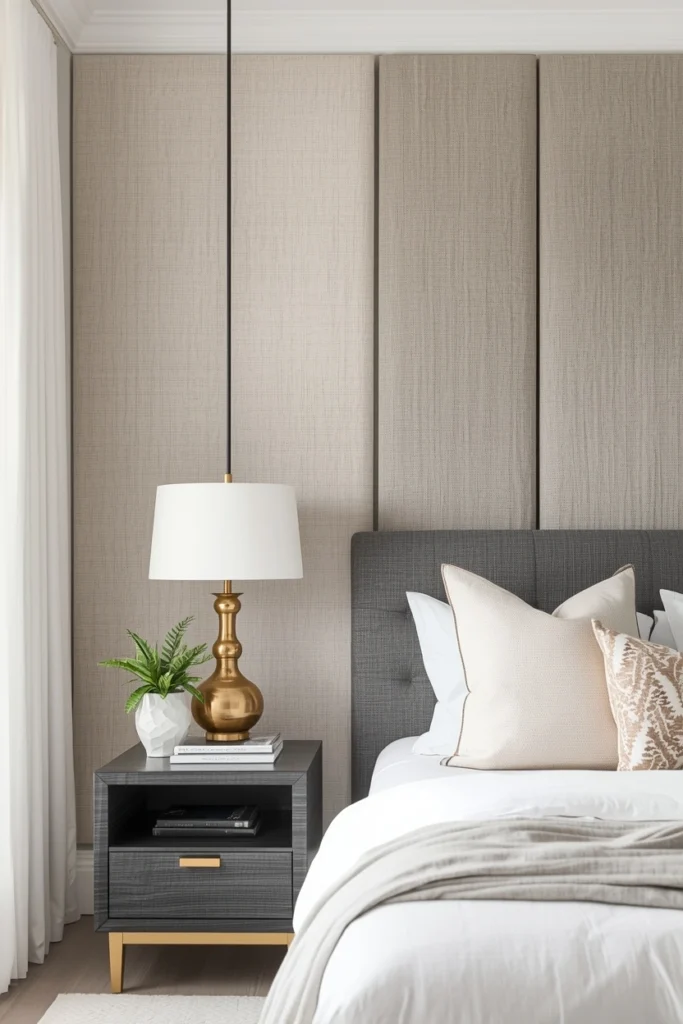 DIY Fabric Wall Panels for Texture