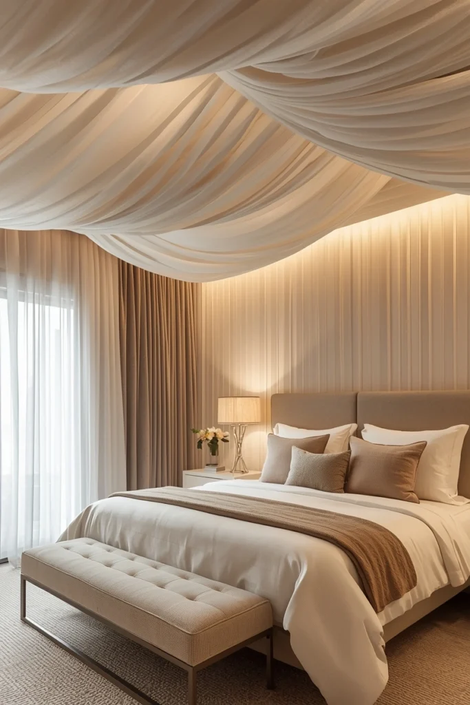 Fabric Draped Ceiling