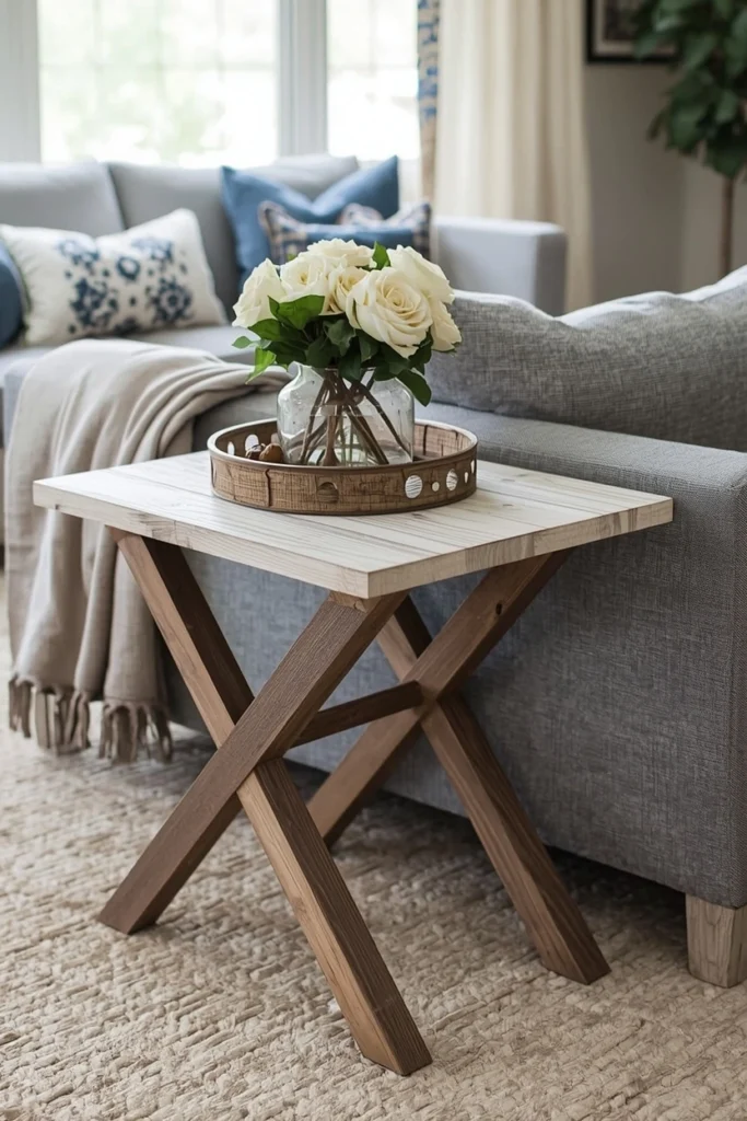 Farmhouse X-Base Table