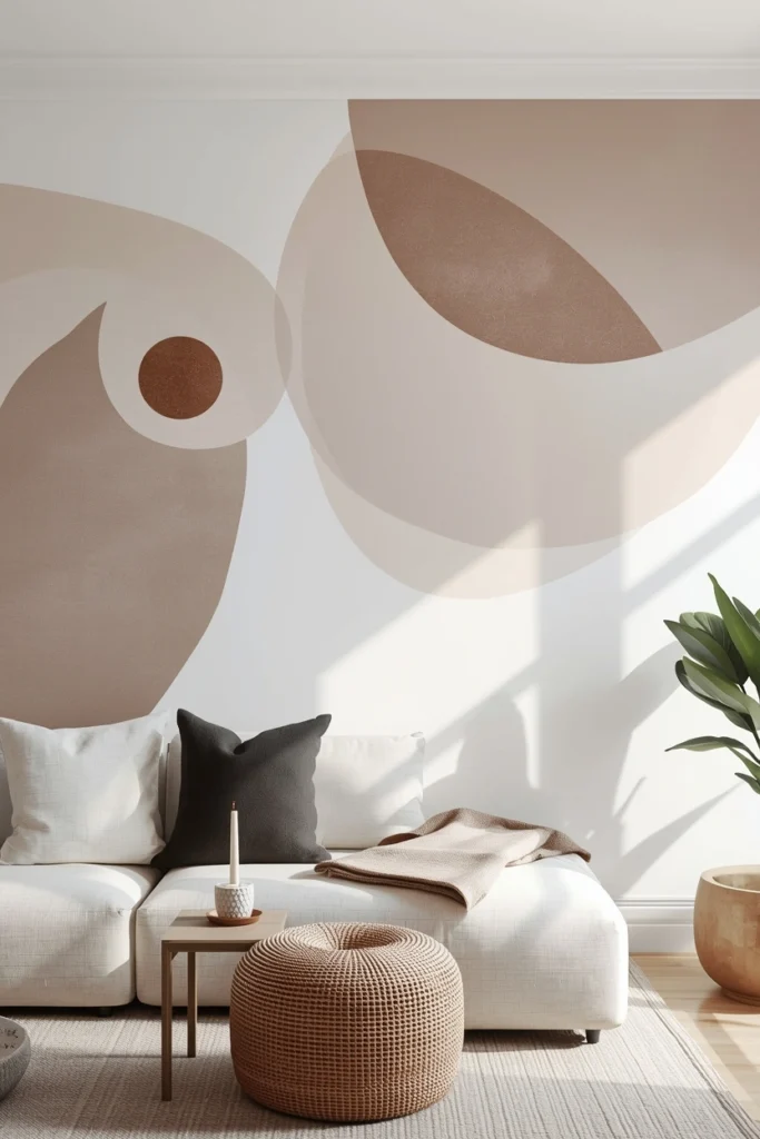Personalized Abstract Wall Mural