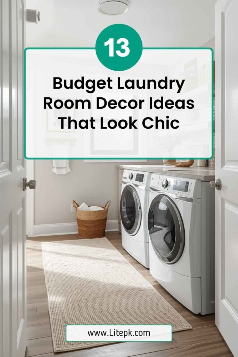 13 Budget Laundry Room Decor Ideas That Look Chic