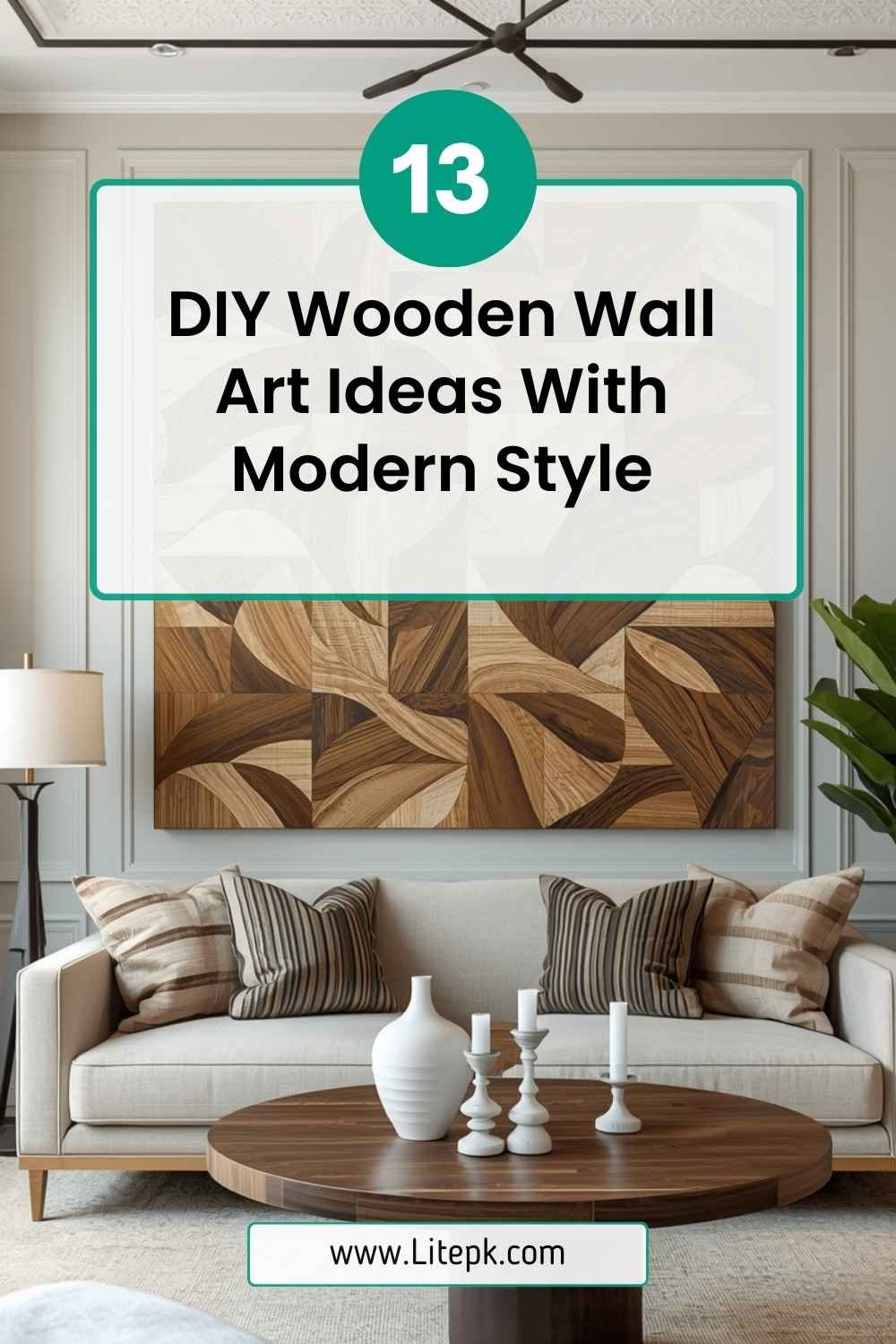 13 DIY Wooden Wall Art Ideas With Modern Style