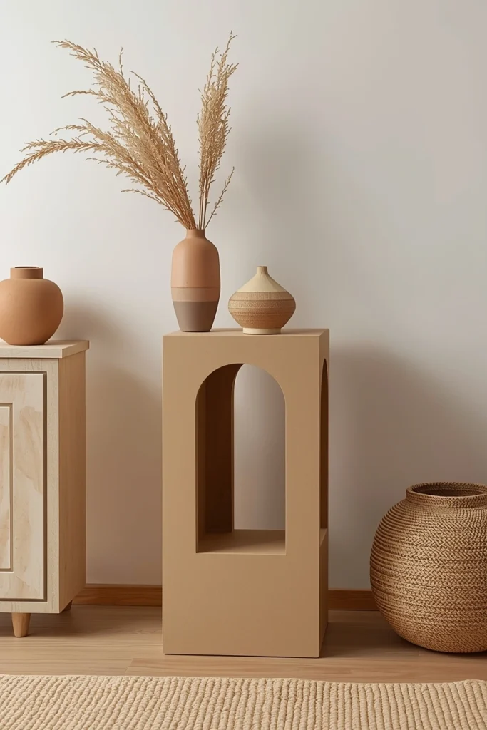 Arch-Inspired Pedestal Design