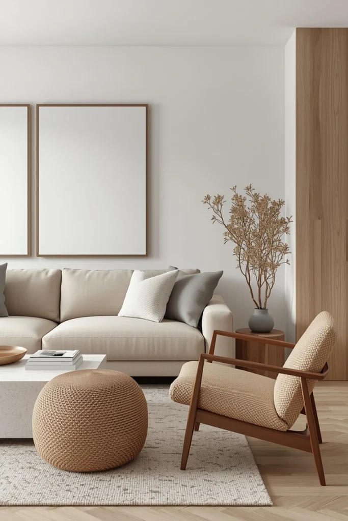 Comfortable Seating with Clean Lines