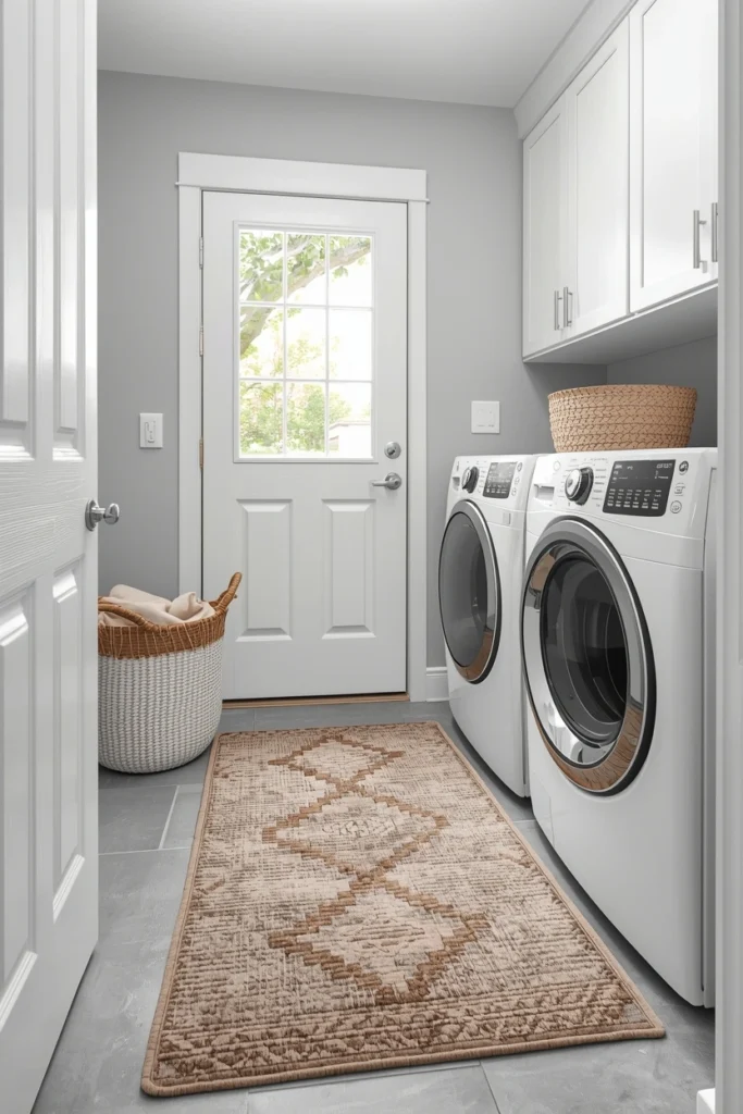 Create a Cozy Rug or Mat Area