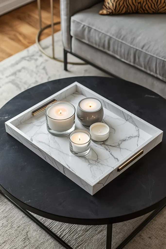 DIY Marble Effect Tray